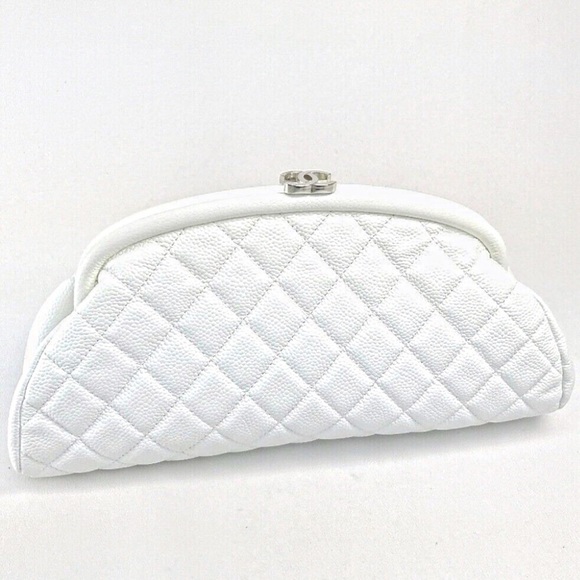 Chanel Mark Matelasse Kisslock Clutch - Picture 1 of 4